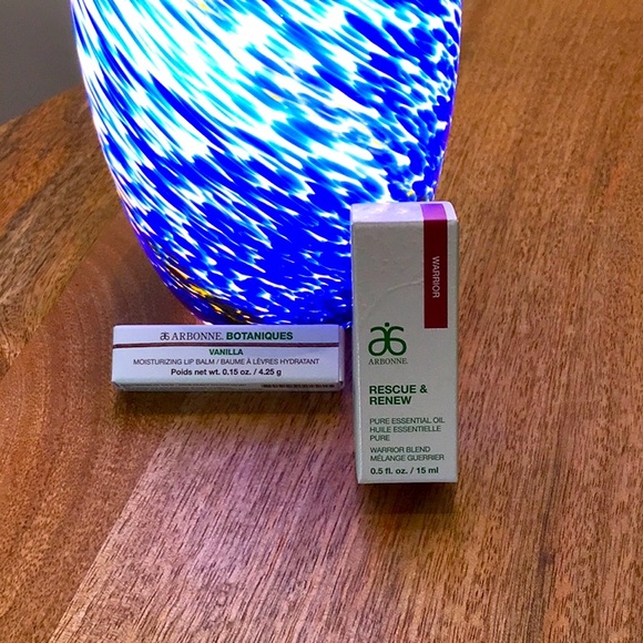 Arbonne Other - NIB Arbonne Essential Oil and Lip Balm Set